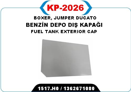 Yakıt Depo Diş Kapağı Ducato III-Boxer III-Jumper III 2006>