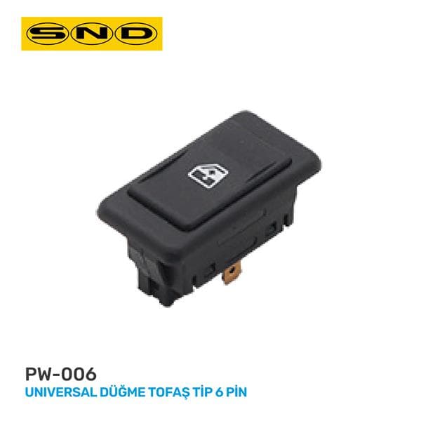 Universal Düğme Tofaş Tip 6 Pin