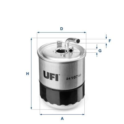 Yakıt Filtresi Mercedes OM642 W204 C219 W164 W463 W639 B906