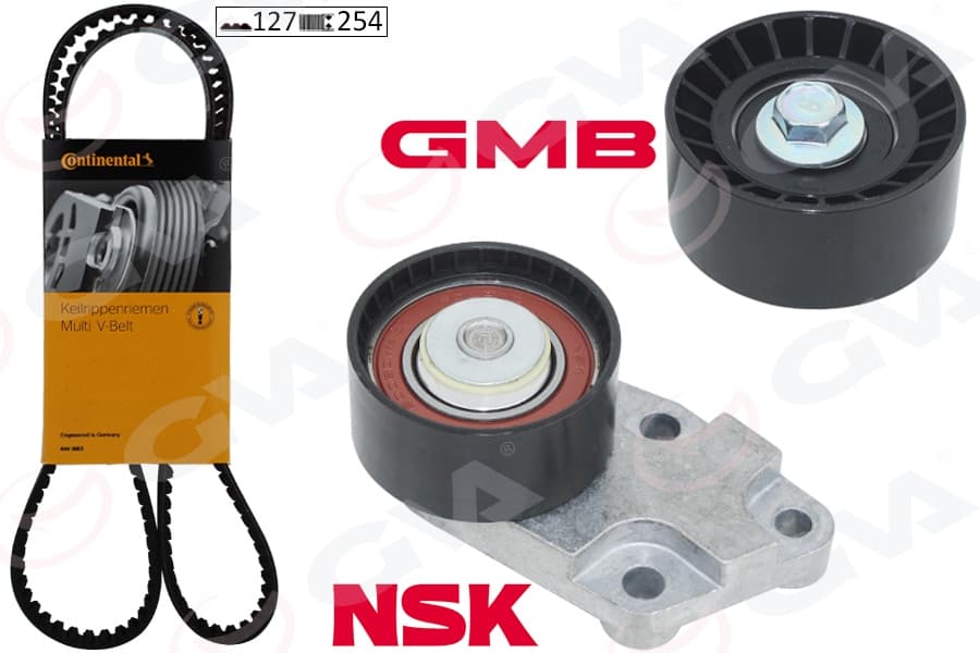 Eksantrik Gergi Kiti 127x254 Chevrolet-Daewoo Aveo-Cruze-Kalos-Lacetti-Nubira 1.4-1.4-1.6 05-