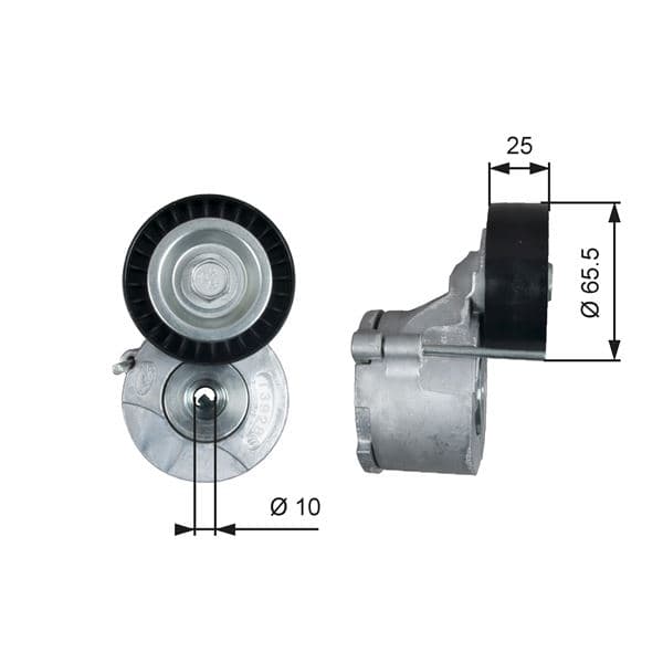 Alternatör Gergi Rulmanı Kütüklü Doblo-Fiorino-Linea-Nemo-Bipper-Combo 1.3 Dmultijet 10 >