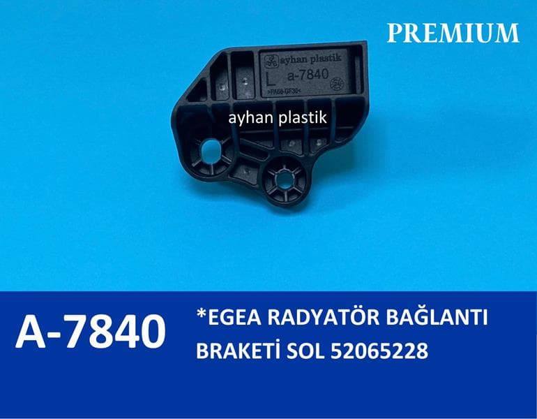 Radyatör Bağlantı Braketi Sol Egea 21.5 X 19 CM Poşet