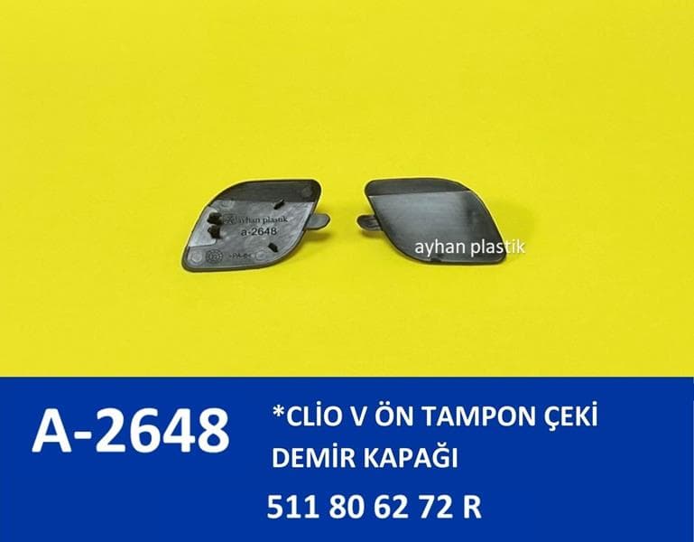 Ön Tampon Çeki Demir Kapağı Clio V