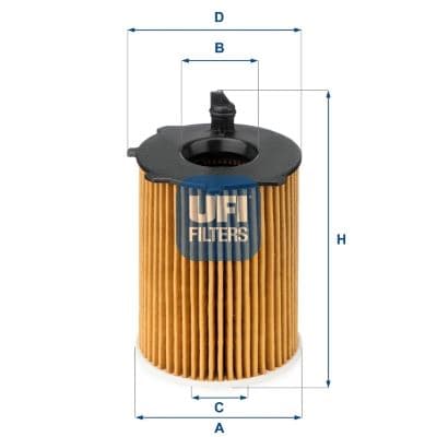 Yağ Filtresi Partner-Berlingo-Fiesta-Focus-C-Max-Fusion-P206-P207-P208-P301-P307-P308-P407-P2008-P30 08-P5008-Bipper-Jumpy-Xsara-Expert-Nemo-C1-C2-C3-C4-C5-DS3-DS4-DS5 1.4-HDi-1.6HDI