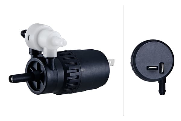 Cam Su Silecek Fıskiye Pompası Motoru Astra F HB-SW 91>98 Corsa B 93>00 Vectra A HB 88>95 Omega B SW 94>03 Çift Çikiş