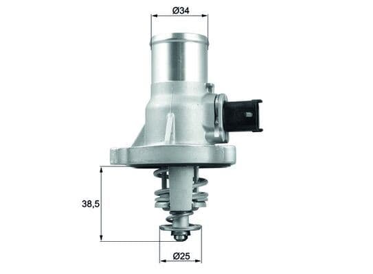 Termostat 105C Metal Gövdeli Müşürlü Astra J-Mokka-İnsignia-Cruze 09>CROMA 05>1.6