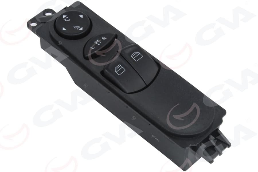 Cam Açma Salteri Sol Siyah. Ayna Katlamali Mercedes Vito W639