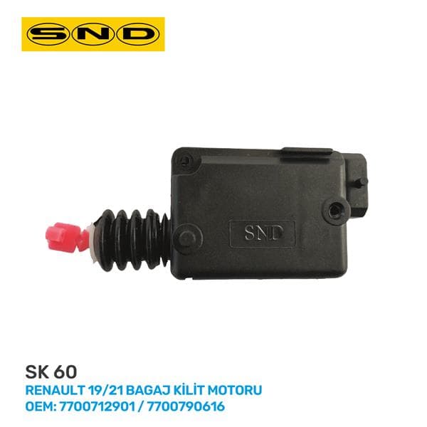 Renault 19/21 Bagaj Kilit Motoru Oem: 7700712901 / 7700790616