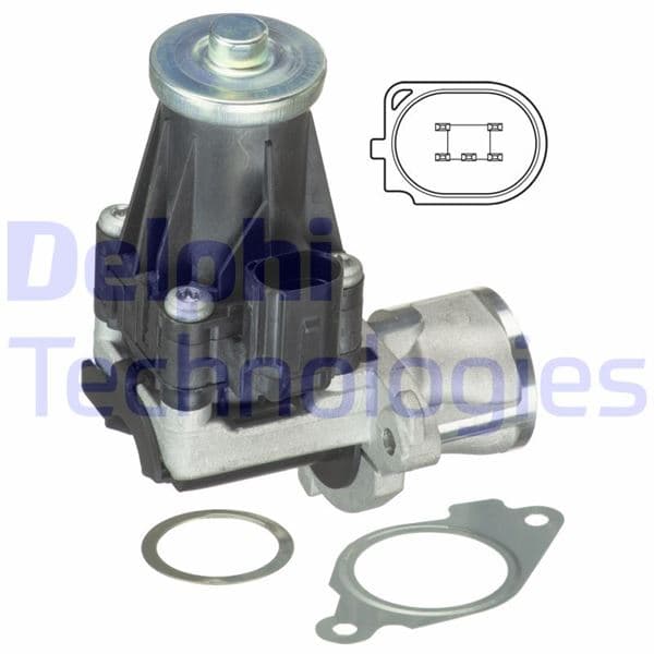 Egr Valfi Opel Astra J 10> Corsa D 06> Fiat Doblo 10> Panda 12> Grande Punto 06> Punto Evo 10> 1.3D MTJ-Cdti