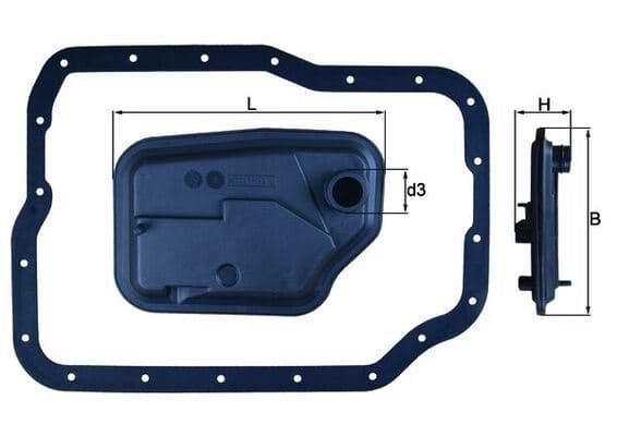 Filtre Otomatik Şanzıman 4 Vites Ford Focus 98> Contali