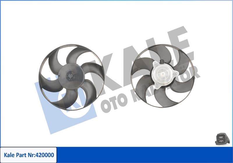 Fan Motoru Pervane Citroen Xantia-Xsara Peugeot P306 220W-320mm