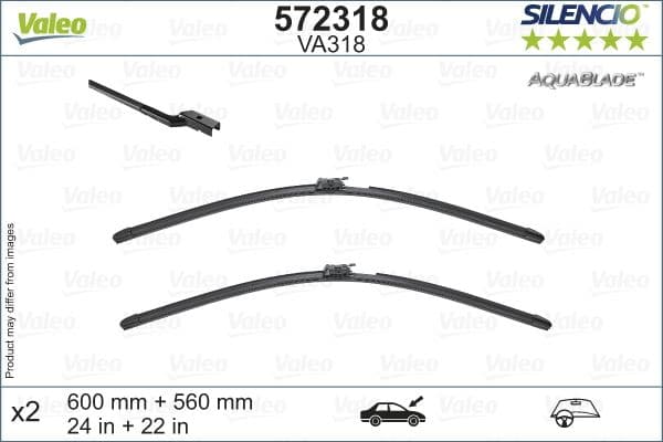 Silecek Supurgesi Takımı 600mm / 560mm Mercedes S-Class Coupe C217 15> İsitmali