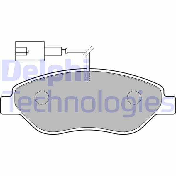 Ön Fren Balatası Fişli Fiat Bravo II 08>14 Egea HB 15> Alfa Romeo Mito 08>15 Lancia Delta III 08>14 1.3D MTJ 1.4TB 1.6D MTJ 1.9D MTJ 2.0D MTJ Büyük Tip