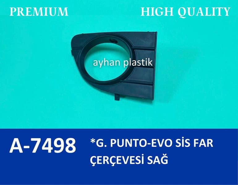 Sis Far Çerçevesi Kapağı Sisli Sağ Grande Punto-Punto Evo