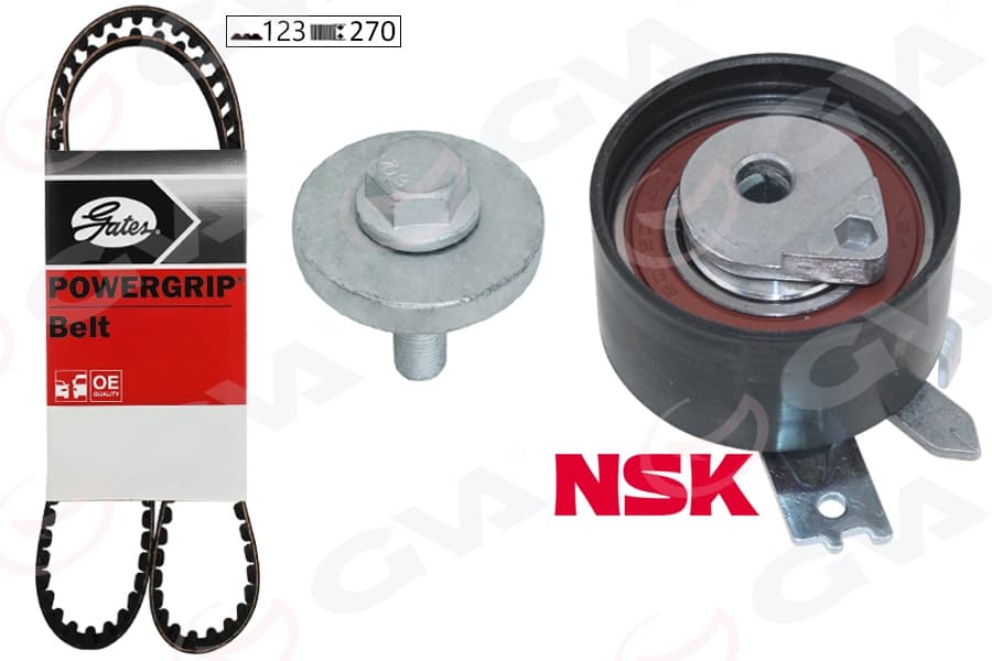Triger Seti 123 Dis 27MM Clio II 01>06 Megane II 04> Kango 01> Micra III 04> Duster 10> 1.5 dCi K9K Euro 3 Euro 4