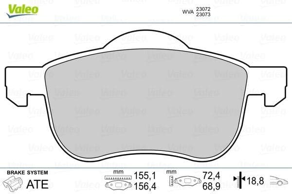 Ön Balata Volvo S60 00-10 S80 98-06 V70 97-07 XC70 00-07 S70 97-00