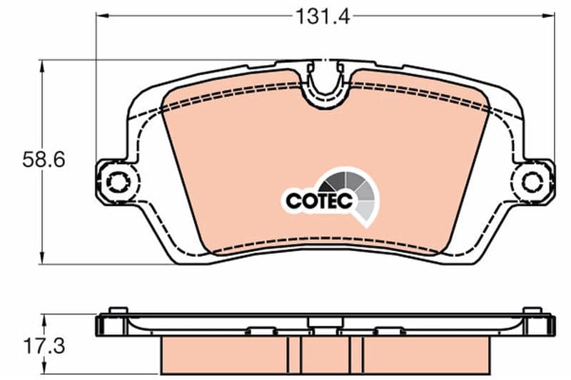 Fren Balatası Arka Land Rover Defender L663 Discovery L462 Range Rover L405 L494