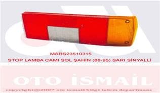 Stop Lamba Camı Sol Sahin 88-95 Sarı Sinyalli