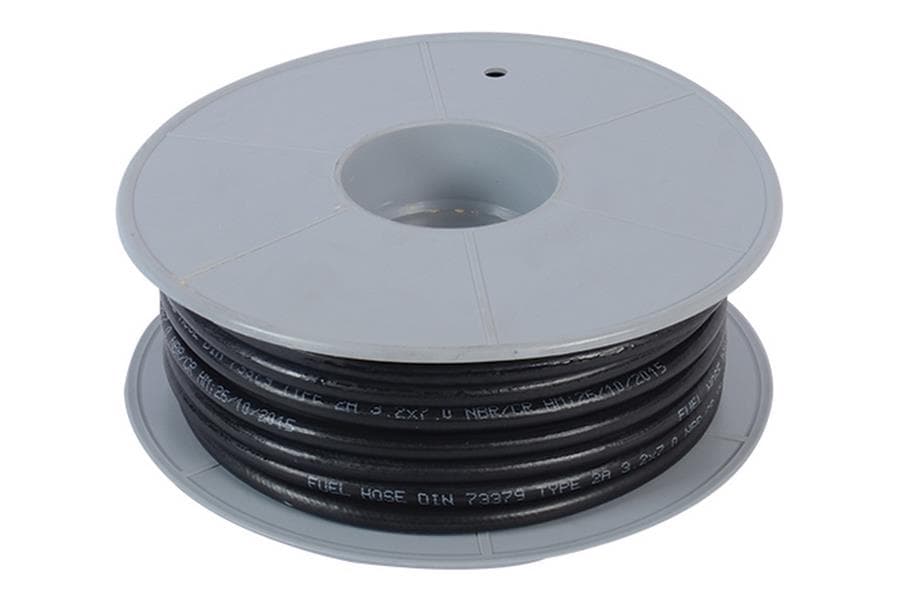Yakıt Hortumu Tüm Arabalar İçin İçten Örgülü 3.2 mmx7.0mm E Tipi Plastik Makarali