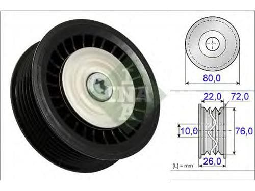 Kayış Gergi Rulmanı Renault Clio Kangoo Megane Scenic Twingo Mercedes W176 W246 W415 Klimasiz