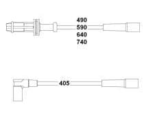Buji Kablosu P106 I-P205 I-P309 I-II-Ax-BX-ZX 1.0-1.1-1.4 8V 91-96 5 Li Set