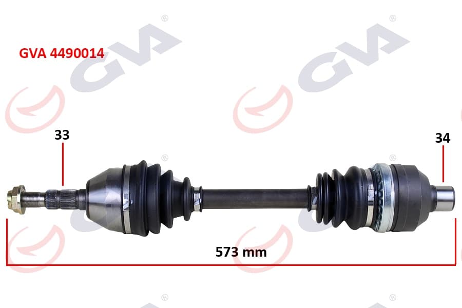 Komple Aks Sağ Astra H 1.3 Cdti 04 > 573mm