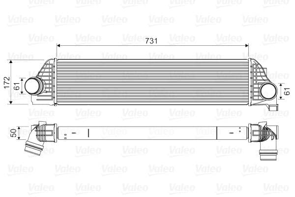 Turbo Radyatörü Renault Master III 10> Opel Movano B 10> 2.3dCi