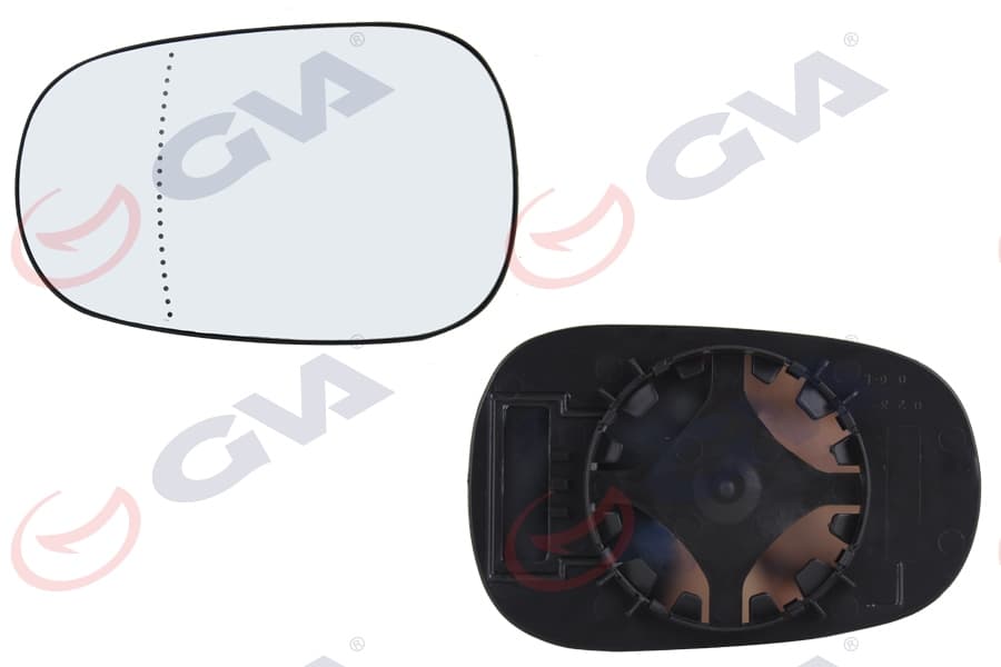 Ayna Camı Sol Clio I-II 94-05 -Logan 04>MEGANE I 96-03 Mekanik Asferik VM-6800GL