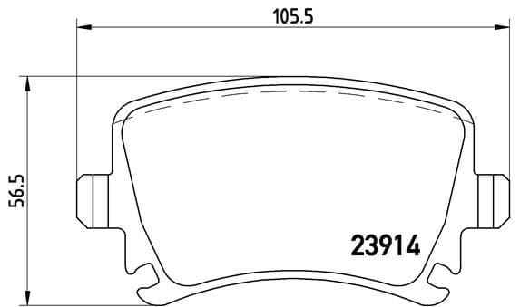 Arka Balata Passat-CC-Caddy-GOLF5-GOLF6-Jetta-A3-A6-Leon-Octavia-Superb 04 >