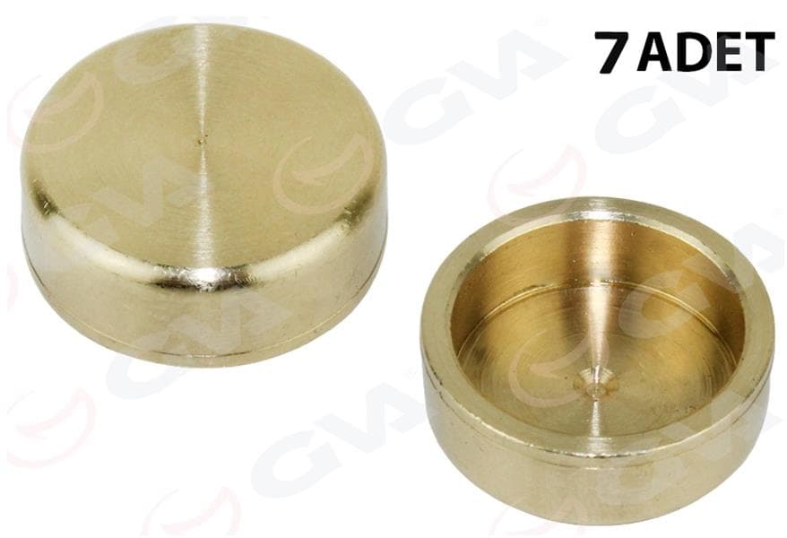 Motor Blok Su Tapa Sarı Prinç Takımı 1.3 Multijet 25 MM 7 Adet