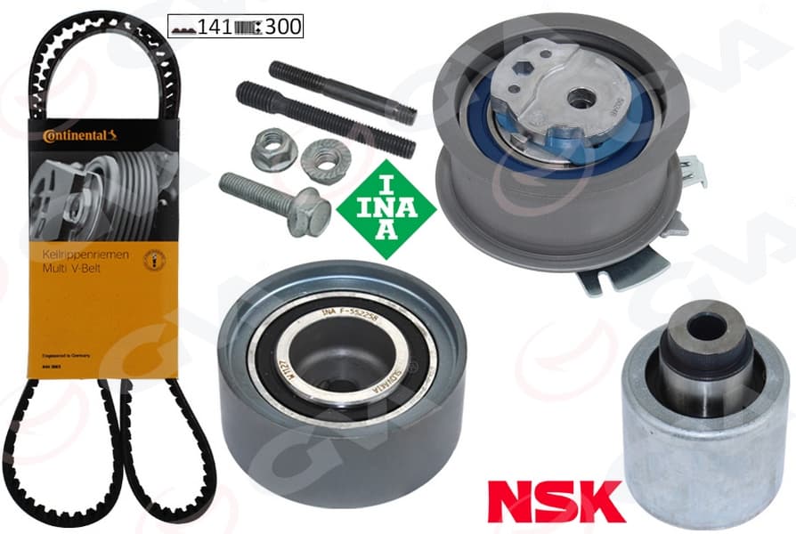 Triger Seti Passat-Jetta-GOLF5-Octavia-Toledo-A3-A6 2.0 TDI 04-06 BKP-BKD-Bre-BLB-BMR