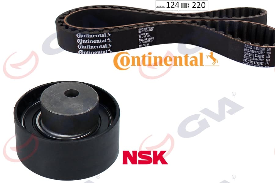 Eksantrik Gergi Kiti 124x220 Brava 1.2 16V-Bravo I-II 1.2 -1.4 Egea-Doblo 1.4-Linea 1.2 -Marea-Pal İo 1.2