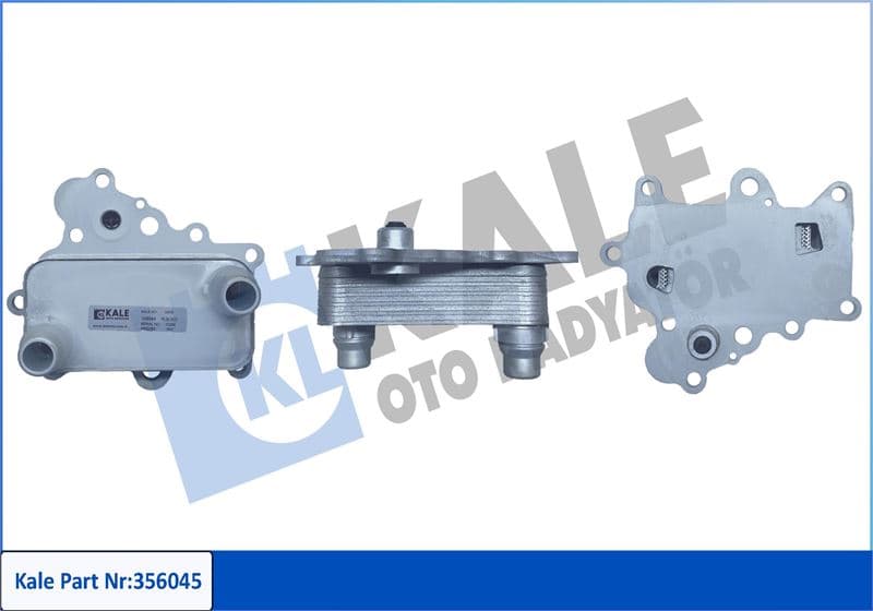 Yağ Soğutucusu Tek Radyatörü Opel Combo 1.6 Cdti 12> Fiat Egea-Tipo-500L-500X-Bravo II-Doblo-Prati Co 08 > Giulietta 10 >1.6 MJT