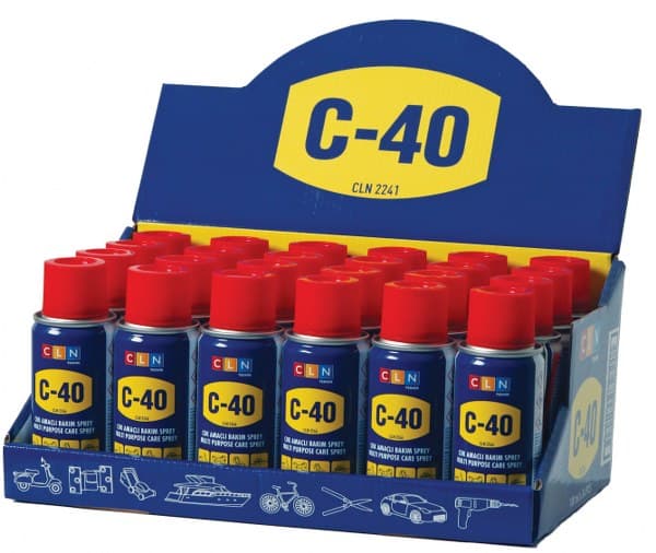 C-40 Çok Amaçli Bakım Sprey 400 ML.