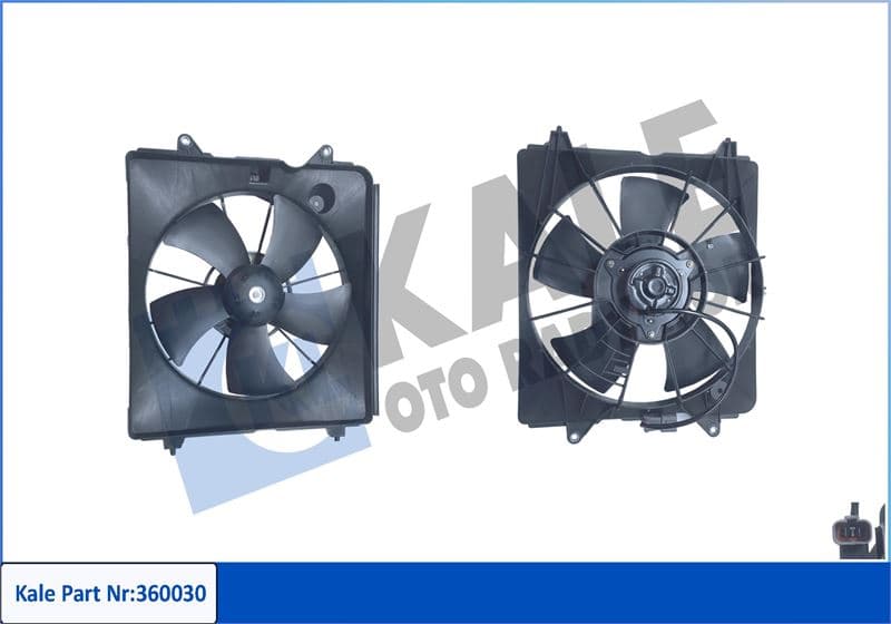 Fan Grubu Honda CR-V III 2.4İ-Vtec 4WD 06- 12V