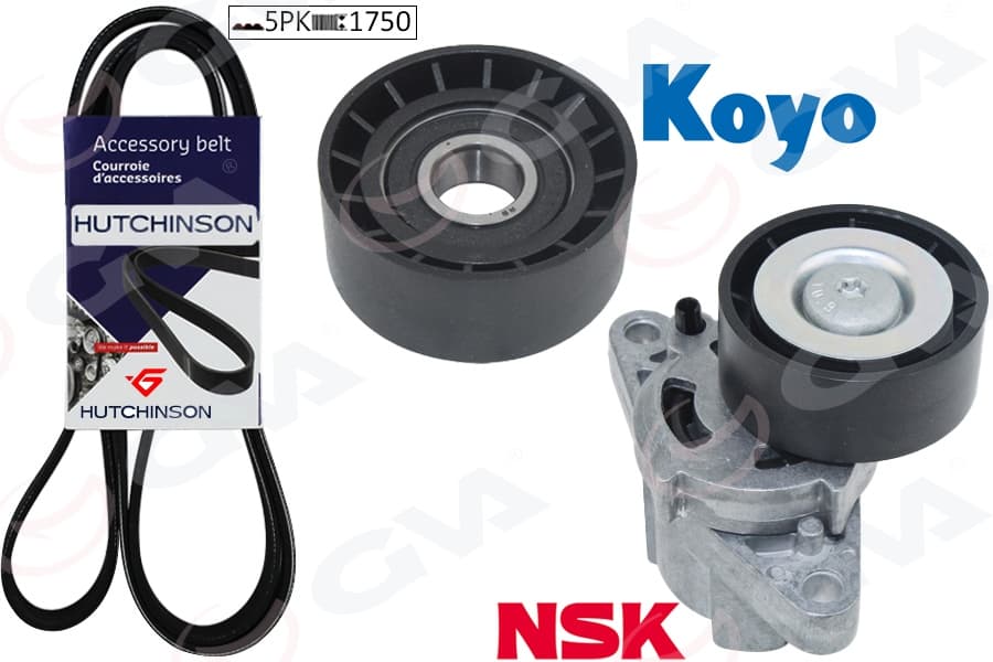 Alternatör Gergi Kiti Kütüklü Clio II-Kangoo-Megane I-Scenic I-Logan 1.4-1.6 16V Klimali Hidr K015PK1750
