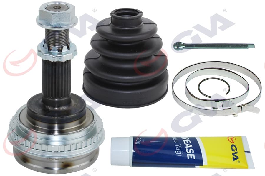 Aks Kafası Diş Toyota Corolla 1.6L 4A-Fe AE101 AE111 92-00 / 1.3L 2E EE100 EE111 94-00 / 1.4L 1.6L 4ZZ-Fe 3ZZ-Fe ZZE111 ZZE112 Vvti 00-01 Abs Li 26x23X56 - Abs 48 Diş