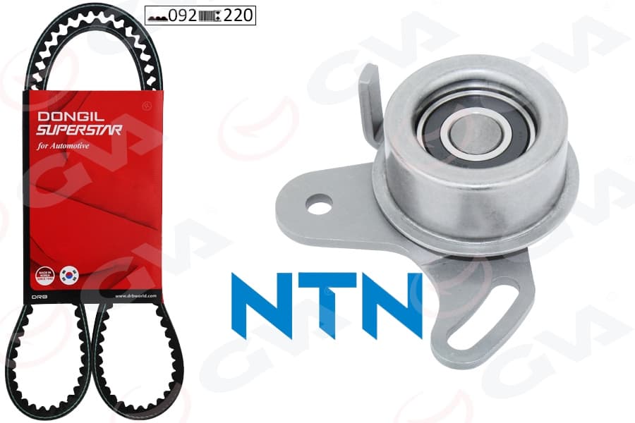 Triger Kayış Seti Eksantrik Seti Hyundai Accent 1.3L 4G13 G4EH 95-00 / 1.5L G4EK Karbüratörlü 95-00 1 Kayış 1 Rulman 092x220