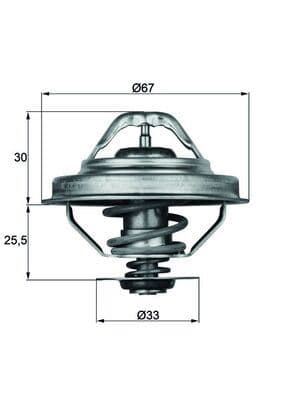 Termostat 92 C BMW M40 M42 M50 M52 E36 E34 E39 E38