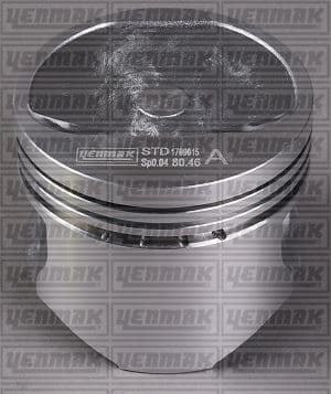 Motor Piston Segman STD 80.50 Çap Palio-Siena-Uno 89> 1.4 8 V
