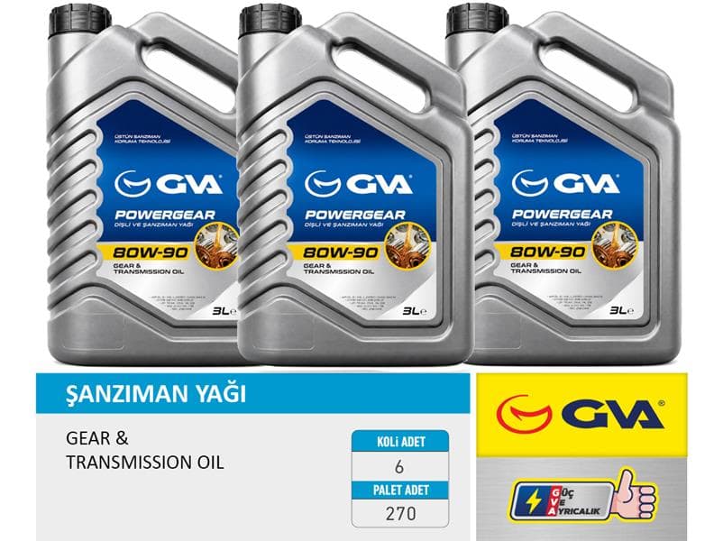 Şanzıman Yağı 80W90 3 LT Api GL-5
