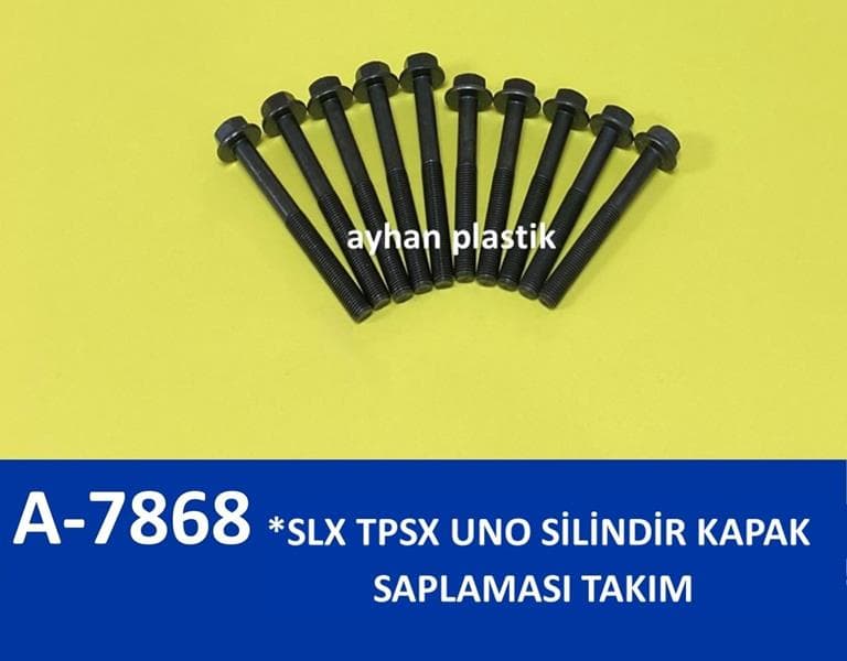 Silindir Kapak Saplamasi Takım SLX TPSX Uno