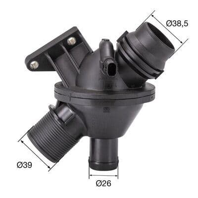 Termostat 108 C BMW N20 F10 F20 F21 F22 F23 F30 F80 F31 F34 F32 F82 F33 F83 F36 E84 F25 F26 F15 F85