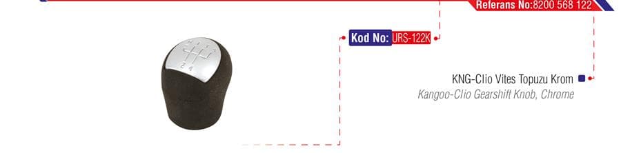 Vites Topuzu Krom Clio II-KNG III