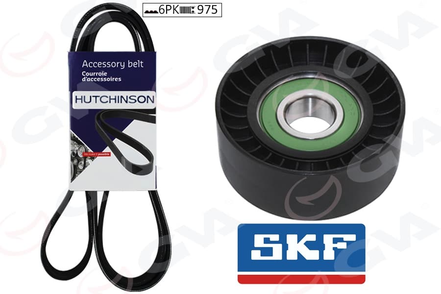 Alternatör Gergi Kiti Kütüksüz P206-P307-P1007-C3-C4-Fiesta-Focus 1.4-1.6 TDI-HDi Ac K016PK975