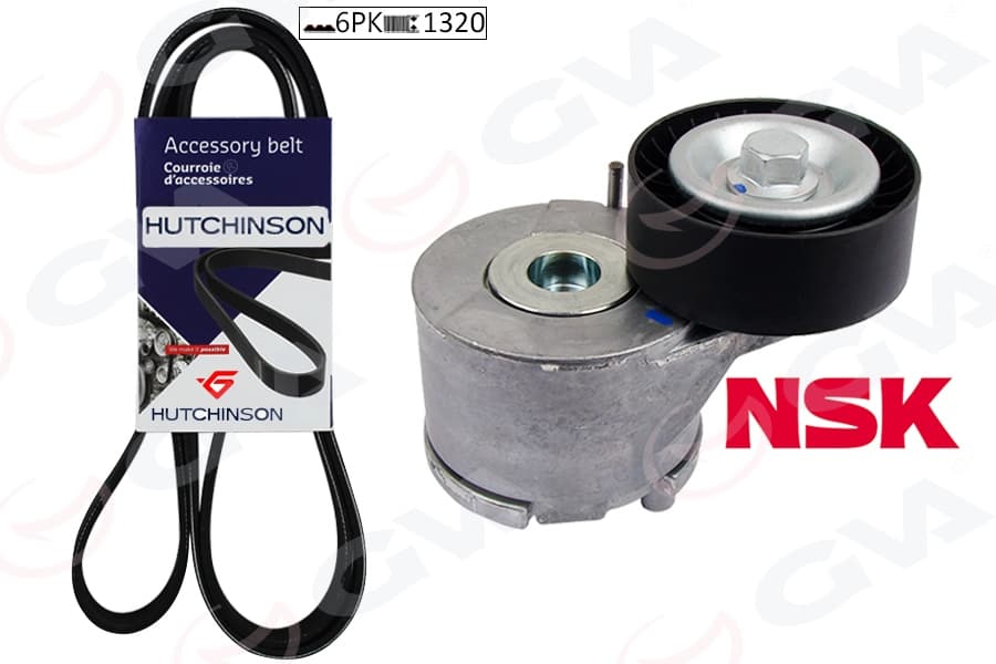 Alternatör Gergi Kiti Fiorino-Linea-Punto-Punto Evo 1.3 DMTJ-Agila 1.3 Cdti Klimali K026PK1320