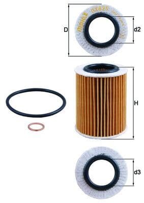 Yağ Filtresi BMW N13 F20 F21 F30 F31 F35