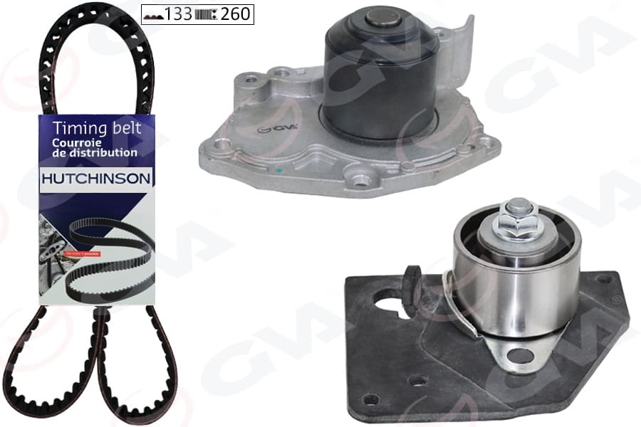 Devirdaimli Eksantrik Gergi Kiti 133x260 Renault Megane II 02> Scenic II 03> Laguna II 05> Nissan Primera 03> Suzuki Grand Vitara II 05> 1.9dCi F9Q