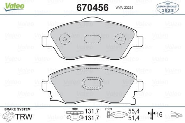 Ön Balata Combo C-Corsa C 1.3-1.7 Cdti 01 > Meriva 03 > Tigra 04 >