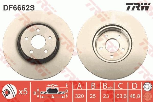 Ön Fren Aynasi Connect 12 > Focus III 11>15 Kuga 12>14 Volvo V40 T2-T3-T4-T5 C30 06>12 C70 II 07>12 S40 II 05>12 V50 04>
